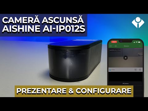 Cum arată filmările unei camere ascunse | Aishine AI-IP012S