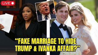 Trump LOSES IT as Jasmine Crockett EXPOSES Ivanka & Jared’s FAKE MARRIAGE on Live TV!