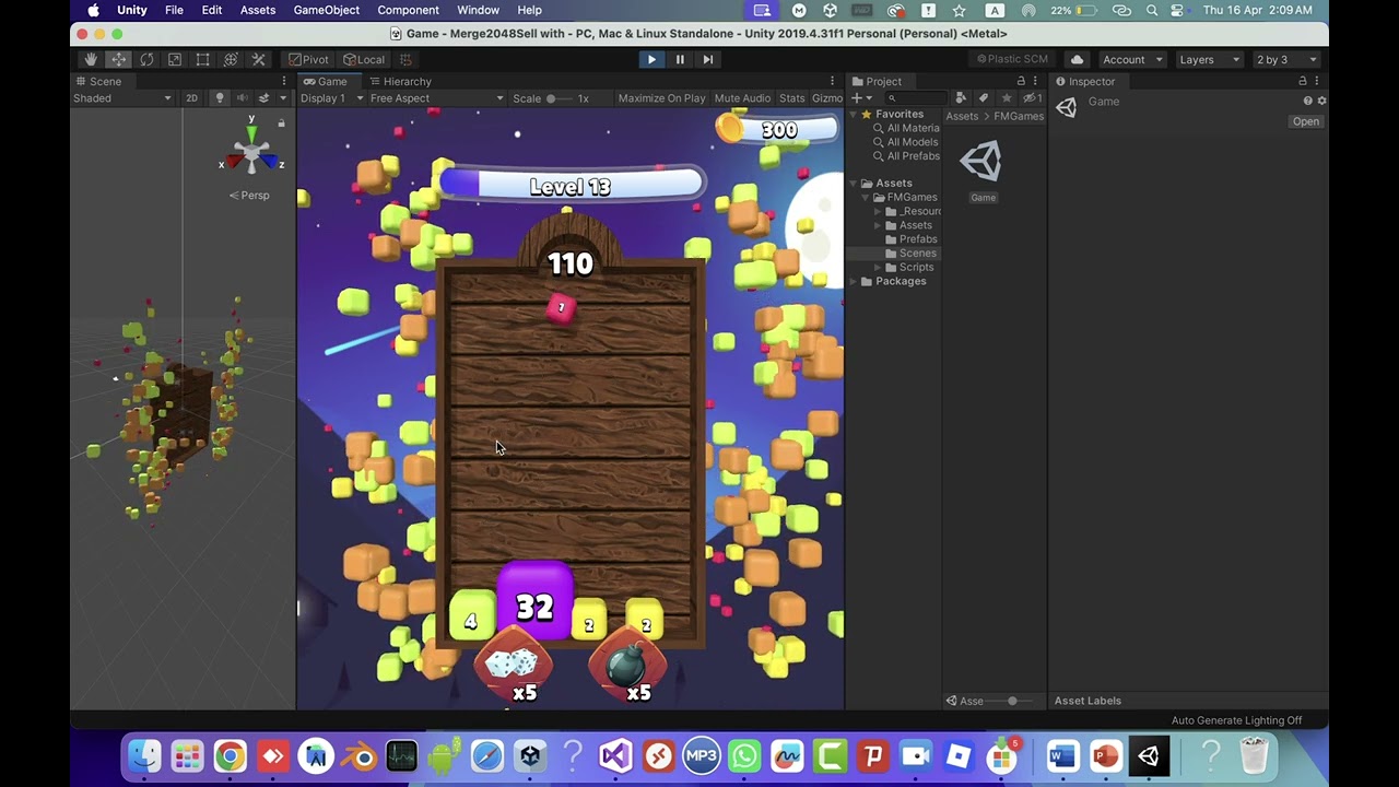 merge 2048 unity source code