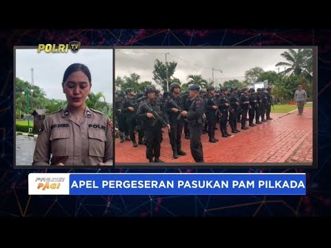 LIVE - POLDA KALTIM APEL PERGESERAN PASUKAN PENGAMANAN PILKADA