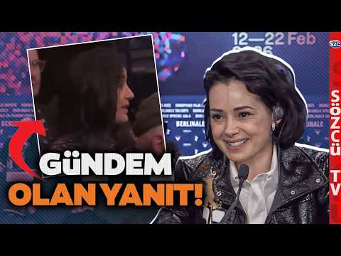 Özgü Namal Berlin'de O Soruyu Affetmedi Gönüllere Taht Kurdu! Muhabire Tarihi Ayar