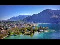 Lac D Annecy Haute Savoie France DJI MAVIC Drone 4k