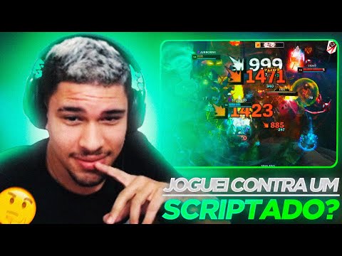 JOGUEI DE GANGPLANK CONTRA UM SCRIPTER?🤔