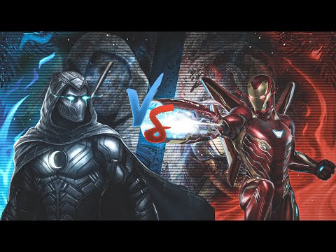 Moon knight vs Ironman suit comparison/best Edited 🔥