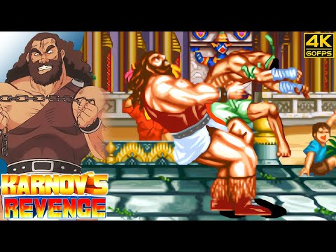 Karnov's Revenge - Marstorius (Arcade / 1994) 4K 60FPS