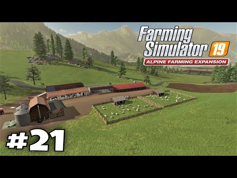 Canola made me rich! - Farming Simulator 19 Alpine DLC Erlengrat  #21 Timelapse
