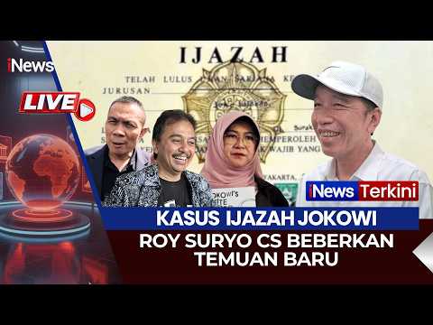 🔴LIVE KASUS IJAZAH JOKOWI, ROY SURYO CS BEBERKAN TEMUAN BARU | 25/02