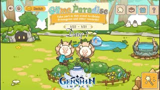 Genshin Impact Slime Paradise - Day 1