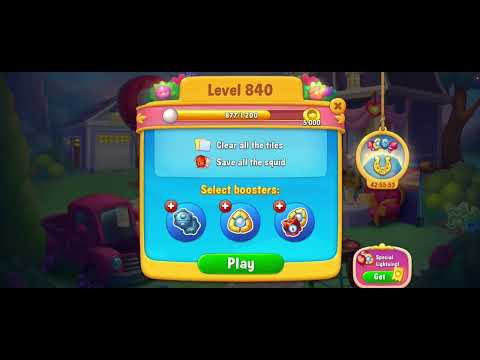 Fishdom gameplay level 840