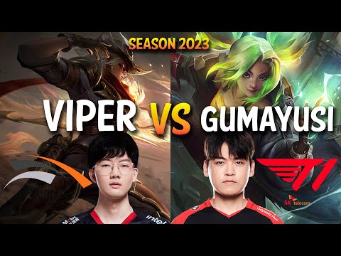 HLE Viper vs T1 Gumayusi - VARUS vs ZERI - KR Ranked