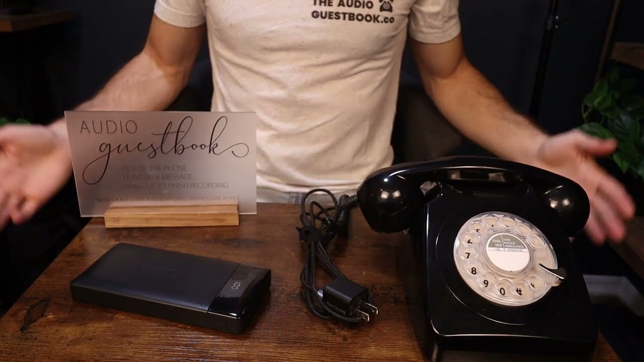 Setting Up The Audio Guestbook Phone