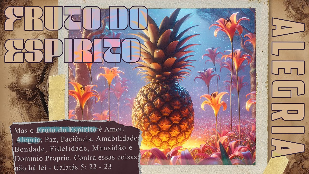 Alegria - Frutos do Espirito