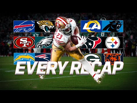 Every Recap from Wild Card Weekend | 2025 NFL Season Playoffs
