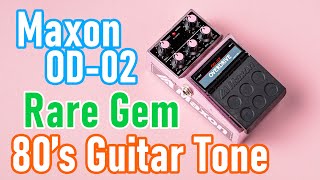 Video thumbnail for Rare & Obscure Japanese Pedals - Maxon OD-02 Overdrive With Enhancer 80's Rock Guitar Tone! by Arito Suzuki
