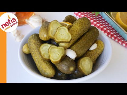 Kornişon Turşu Tarifi | Nasıl Yapılır