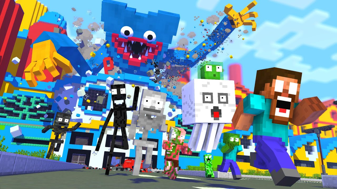 POPPY PLAYTIME GIANT HUGGY WUGGY APOCALYPSE | ratki Animation