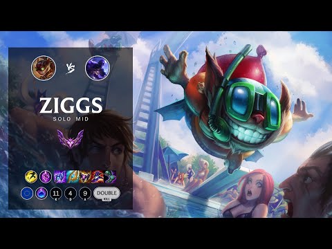 Ziggs Mid vs Ryze - EUW Master Patch 12.7