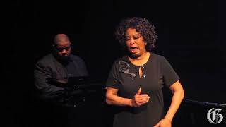 Ranee Lee in scene and song from The Mahalia Jackson Musical
