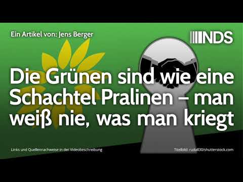 Die Grünen sind wie eine Schachtel Pralinen – man weiß nie, was man kriegt | Jens Berger