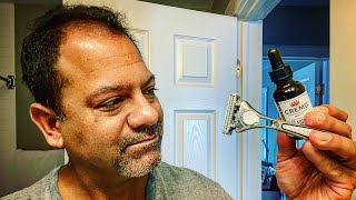 Schick Quattro Titanium — quick shave and goatee trim | average guy tested