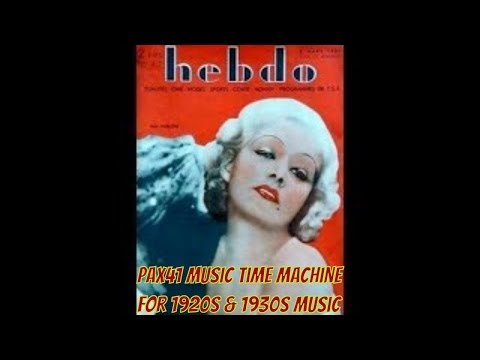 Popular 1934 Music By British Dance Band Leader Harry Roy @Pax41