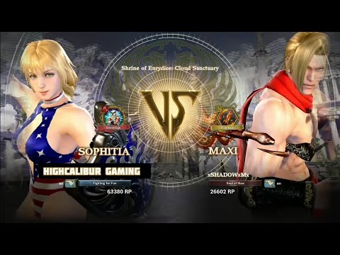 SoulCalibur VI: Sophitia vs. Maxi (XSHADOWxMx)