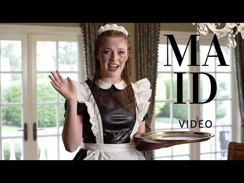 Maid Style Kostüm, Nylon Kittel und Schürzen im High-Gloss Test – Nylon und Dederon | Apron, Taplier