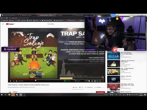 FRANKKASTER reaccion a TRAP SALVAJE