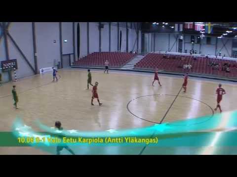 Ilves FS U20 -Mäntän Valo 7-2 (1-2) Futsal Cup 2. kierros 3.12.2014 maalikooste