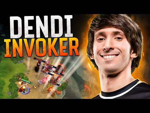 DENDI on the LEGENDARY INVOKER 😈 DENDI Invoker Dota 2