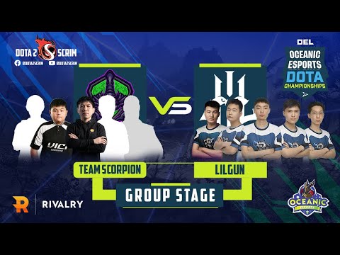 Team Scorpion vs Lilgun - Oceanic Esports Dota Championships - Group Stage - B02