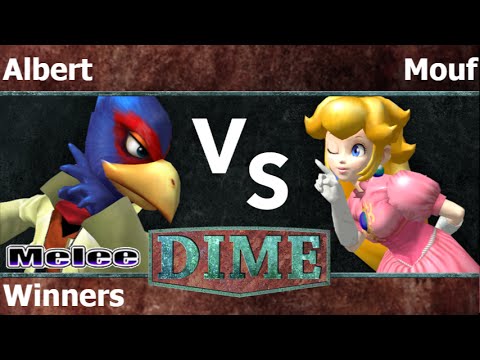 DIME 19 - FX | Albert (Falco) vs SWG | Mouf (Peach) Losers - Melee