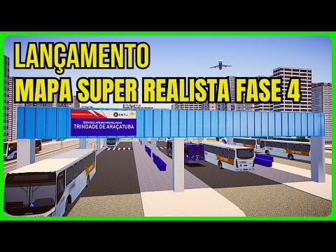 ????Proton Bus Simulator | Novo Mod Mapa Guaraguai Fase 4 | PBS | PBSU | Mods | Jogo de Ônibus