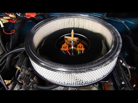 Installing 14 inch open filter on Chevy TBI 88-95 silverado