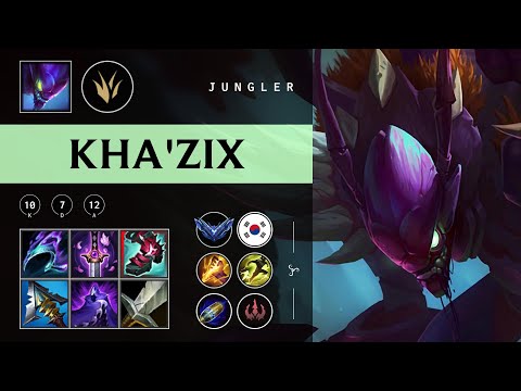 Kha'Zix Jungle vs Sylas - KR Diamond Patch 25.24