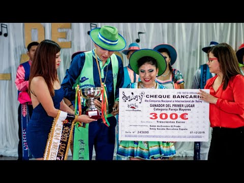 1er. Lugar ULISES Y GIMENA - PAREJA SALAY BCN 2019