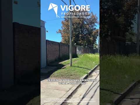 TERRENO EN VENTA | 850 m² | MALVINAS ARGENTINAS, ALMIRANTE BROWN