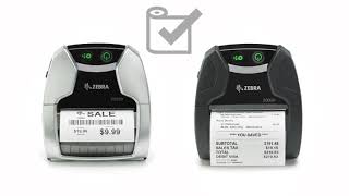 Zebra ZQ320 Overview