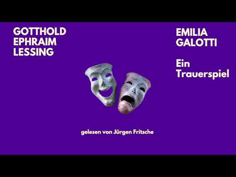 🎭 Emilia Galotti – Gotthold Ephraim Lessing | Ein Trauerspiel | Hörbuch | Jürgen Fritsche liest