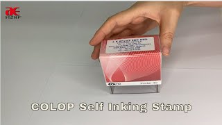 Introduction to COLOP Self Inking Stamp
