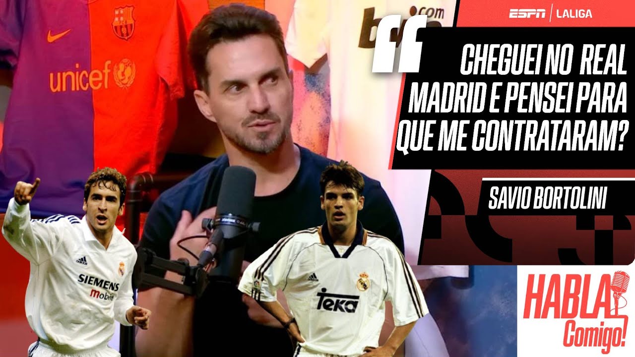 'POR QUE ME CONTRATARAM?' Savio lembra início no REAL MADRID após sair do Flamengo | Habla Comigo!