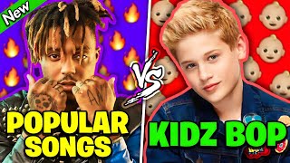 POPULAR RAP SONGS vs KIDZ BOP REMIXES | PART 1