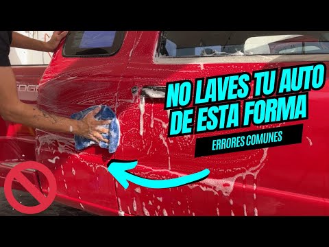 5 MISTAKES WHEN WASHING A CAR / AUTO DETAILING TIPS