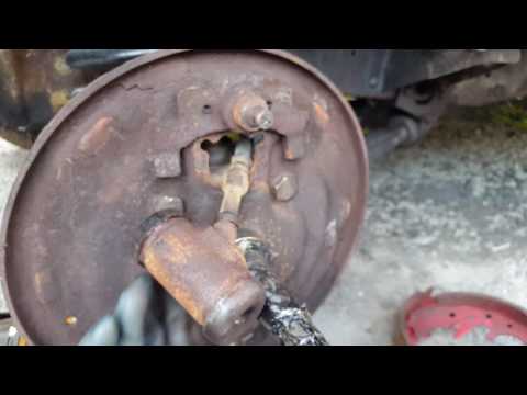 F100 front drum brakes part 1 of 3