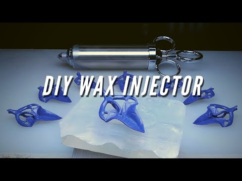 DIY Wax Injector for Lost Wax Casting | RTV Silicone Mold Making