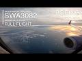 FULL FLIGHT Nashville To Tampa Southwest Airlines SWA3082 Boeing 737 800 BNA To TPA