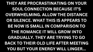 They are trying to go back to how things were before meeting you, but your energy lingers. [Reading]