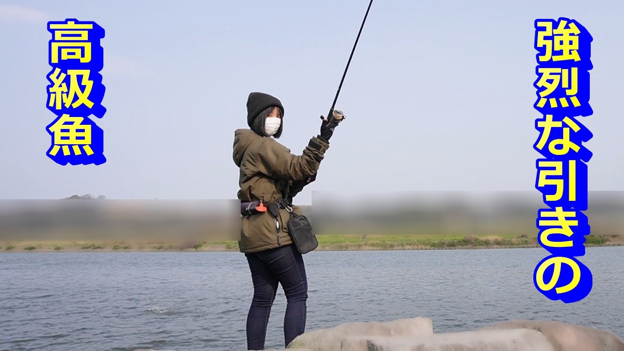 初めて釣れた力強い高級魚は想像以上の美味しさだった！