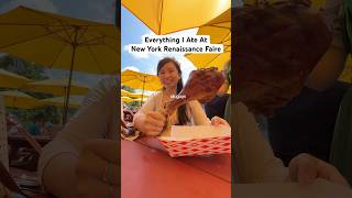 Everything I Ate At New York Renaissance Faire #foodvlog #renfaire #renaissancefaire #festival #vlog