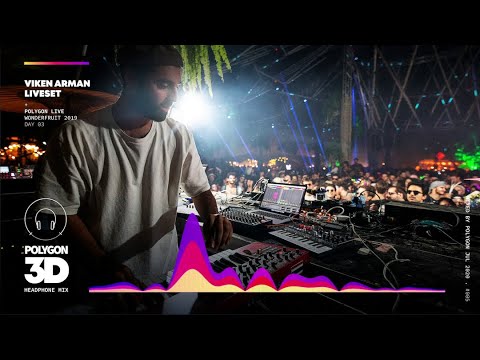 Viken Arman Full Live Set at Wonderfruit 2019 | Polygon LIVE (Binaural 3D)